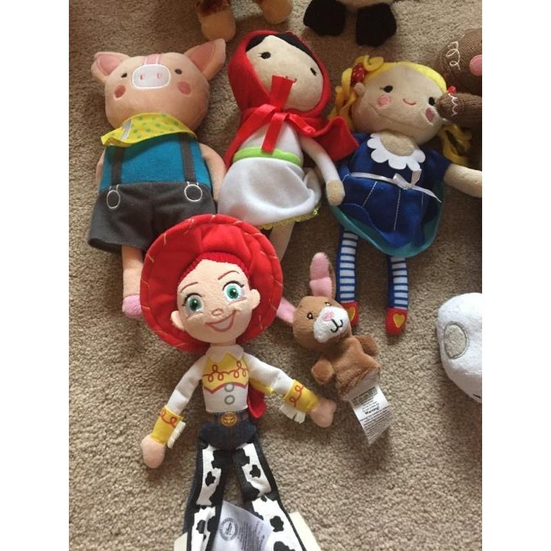 Fairy tale and other soft toys