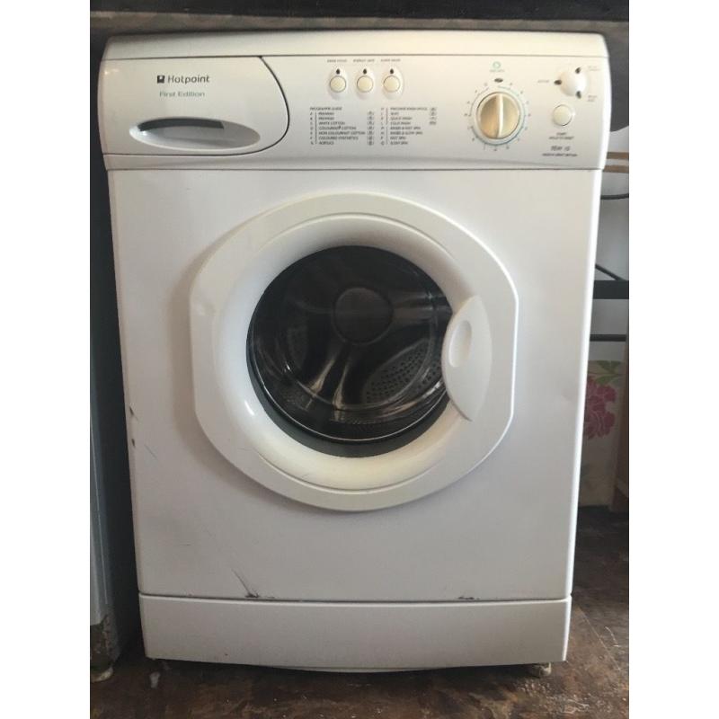 HOTPOINT First Edition Washing Machine in PERFECT WORKING CONDITION