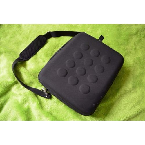 Ikea Black laptop work paperwork case 15x12x5 inches