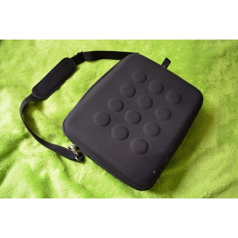 Ikea Black laptop work paperwork case 15x12x5 inches
