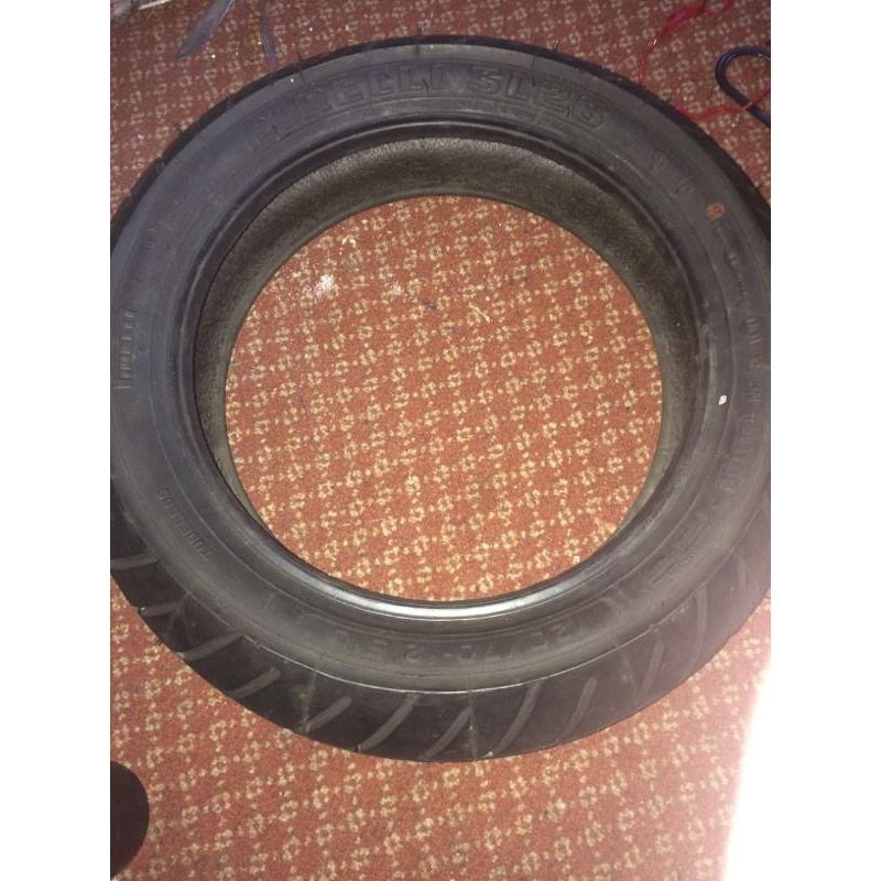 Brand new Moped tyre piaggio aerox speedfight 120-70/12