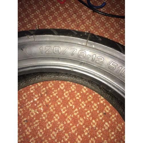 Brand new Moped tyre piaggio aerox speedfight 120-70/12