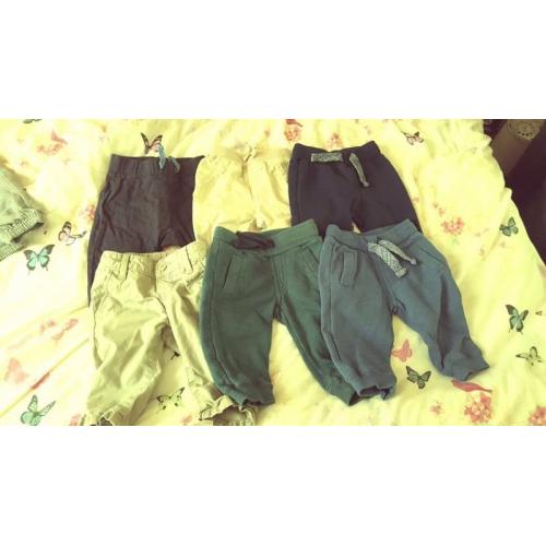 Baby boys 3-6 trousers