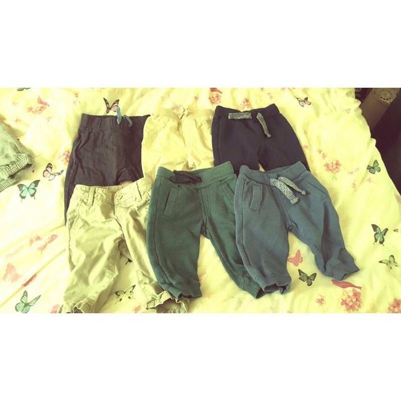 Baby boys 3-6 trousers
