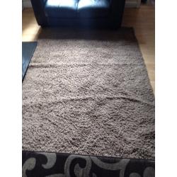 Large shaggy rug for sale