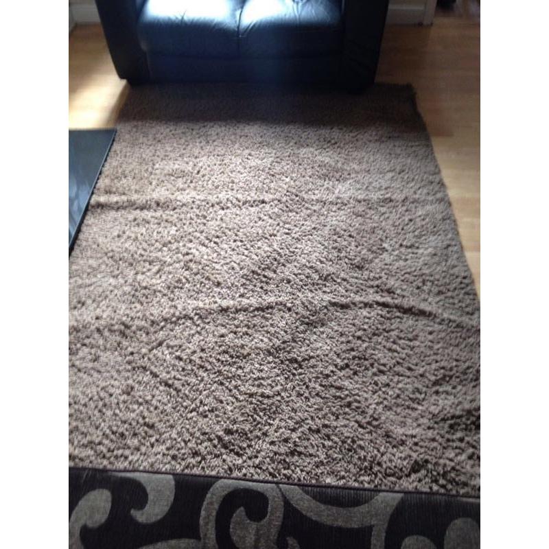 Large shaggy rug for sale