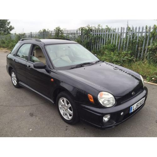 2001 Subaru Impreza GX 2.0 AWD Sportwagon Automatic, FULL SERVICE HISTORY, MOT December 2016.