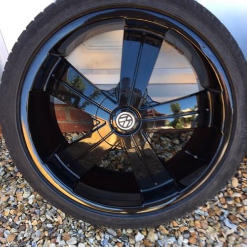 20" alloys 5x114 8.5 j et 35 Audi vw t4