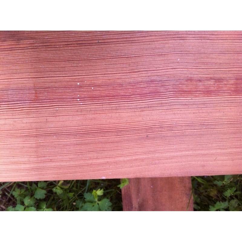Pitch pine floorboards