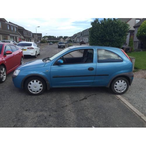 vauxhall corsa c 1.2 NO MOT
