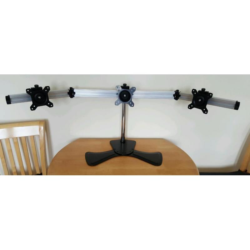 3 monitor stand