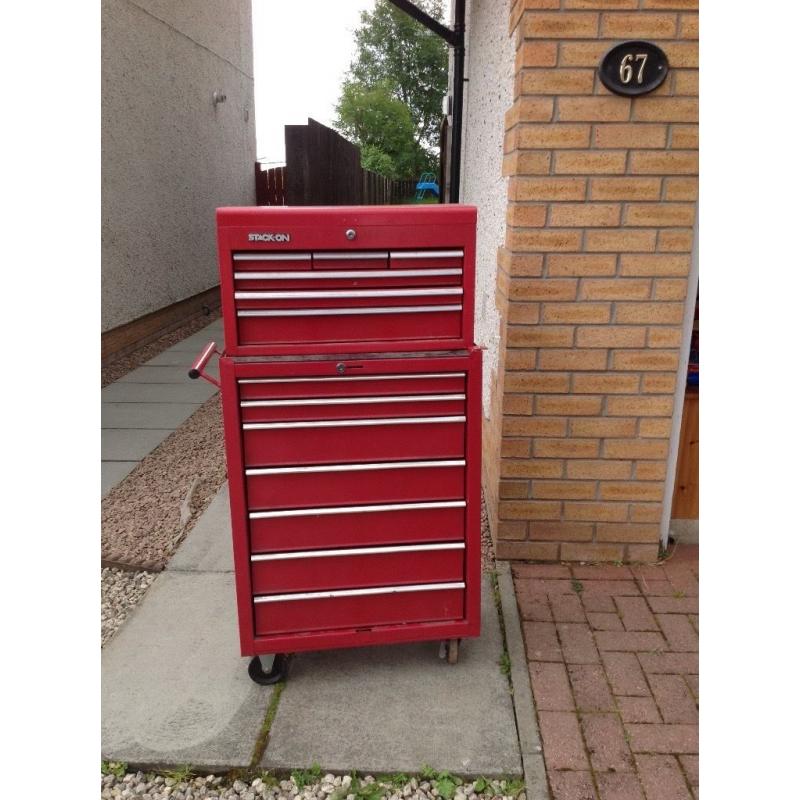 Tool chest and top box