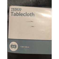 Brown table cloth brand new