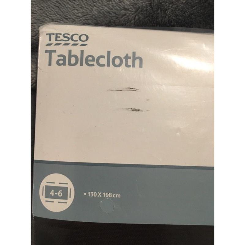 Brown table cloth brand new