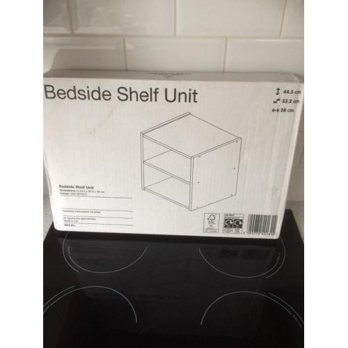 Bedside Shelf Units (Brand new in box)
