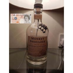 Monkey shoulder malt scotch whiskey lamp