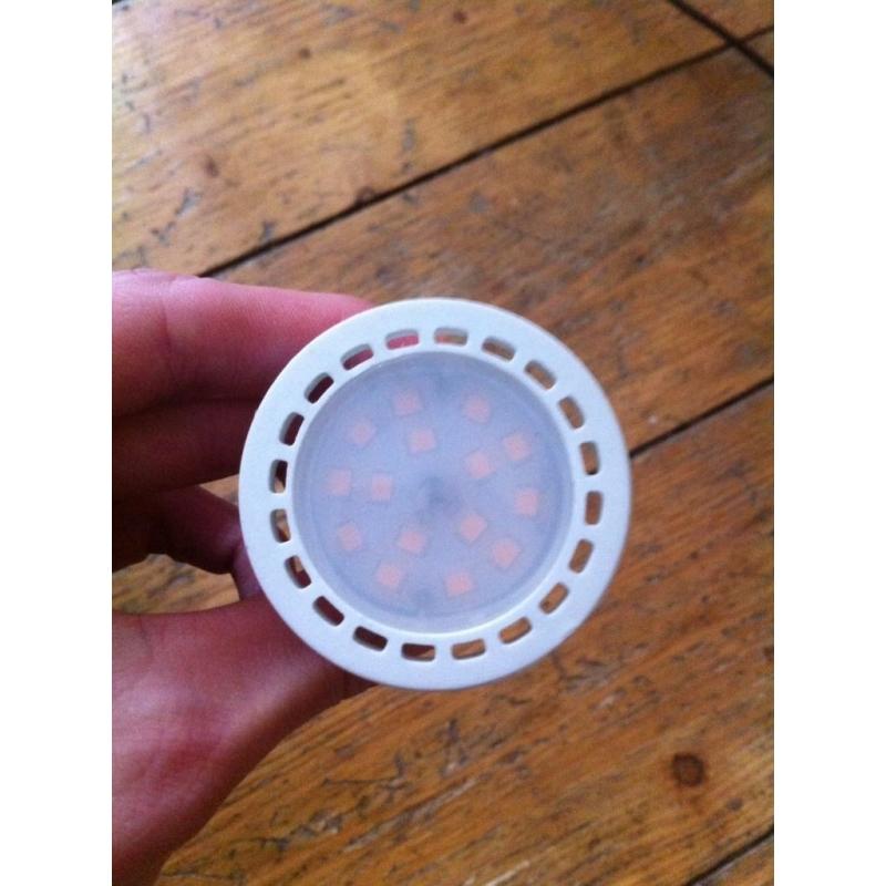 10 x GU10 LED bulbs