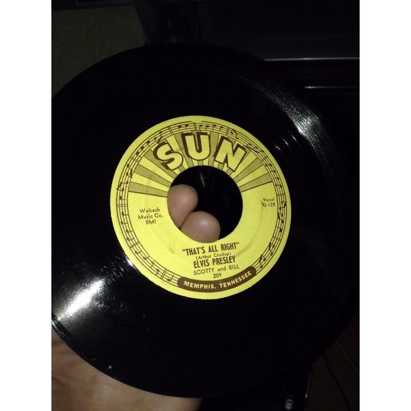 Elvis Presley the holy grail sun original 1954 that's all right near mint