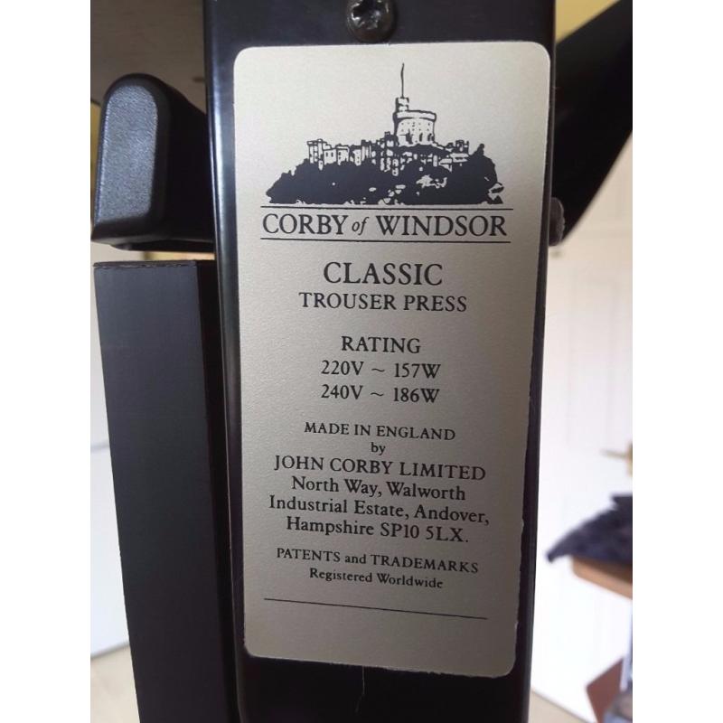 Corby Trouser Press Style 'Classic' Immaculate