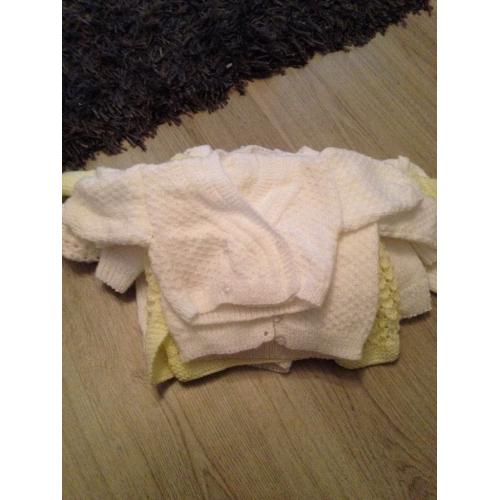 8 knitted cardigans