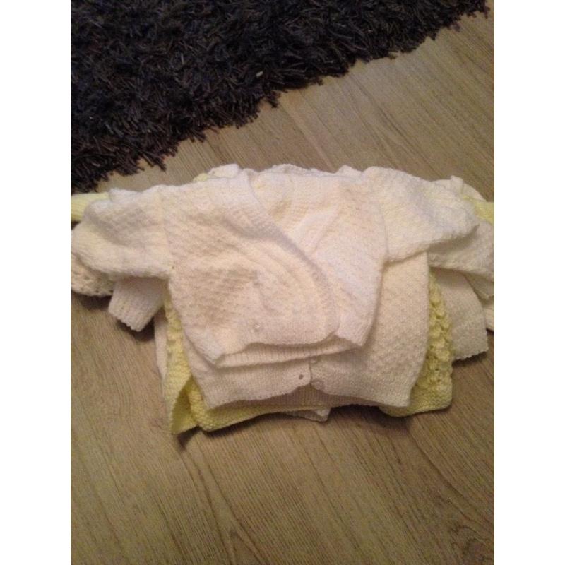 8 knitted cardigans