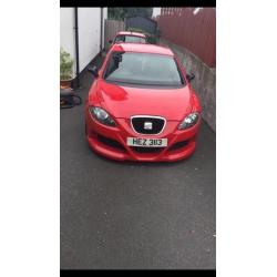 Seat Leon with full body kit and alloys