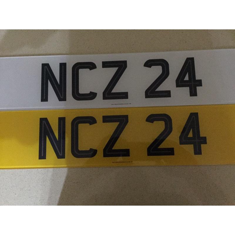 Cherished Number NCZ 24