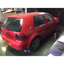 2000 VW Volkswagen Golf GTI 2.0. Owned the car for 12+ years. Spares or repair.