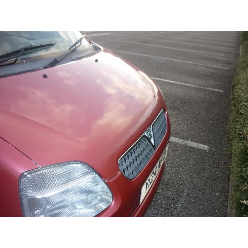 vauxhall agila,2001, 1.2, new mot, nice drive