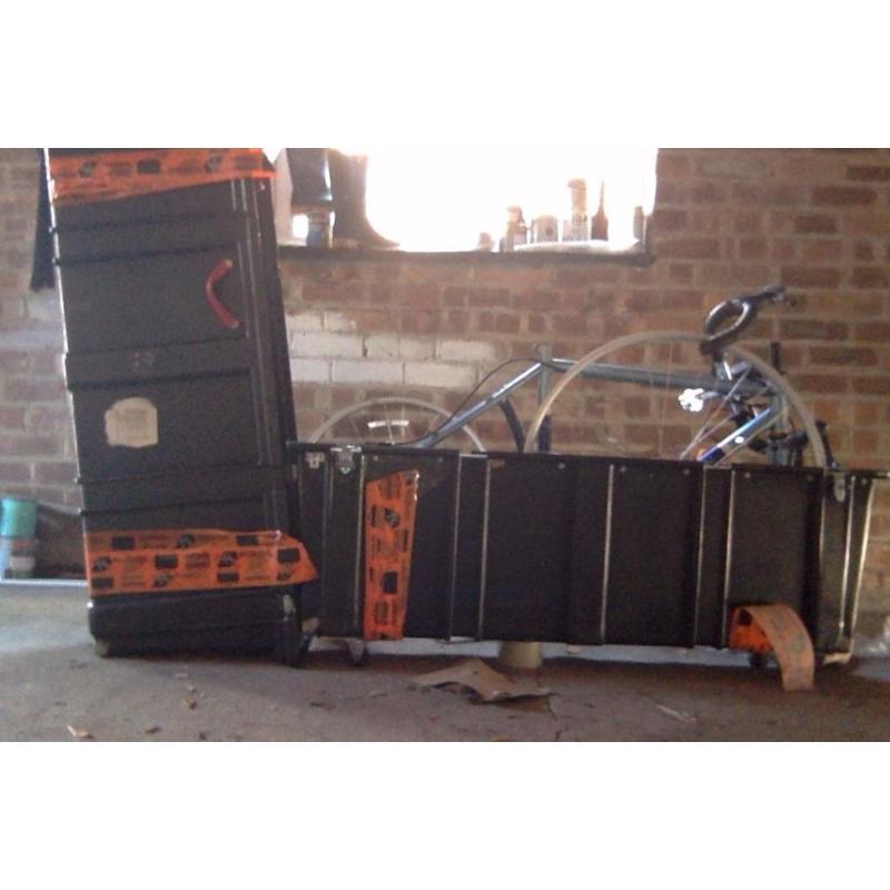 Bike box for flying and shipping