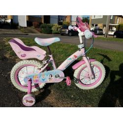 Girls bike princess cycle