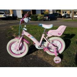 Girls bike princess cycle