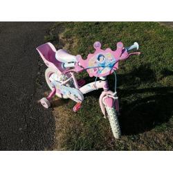 Girls bike princess cycle
