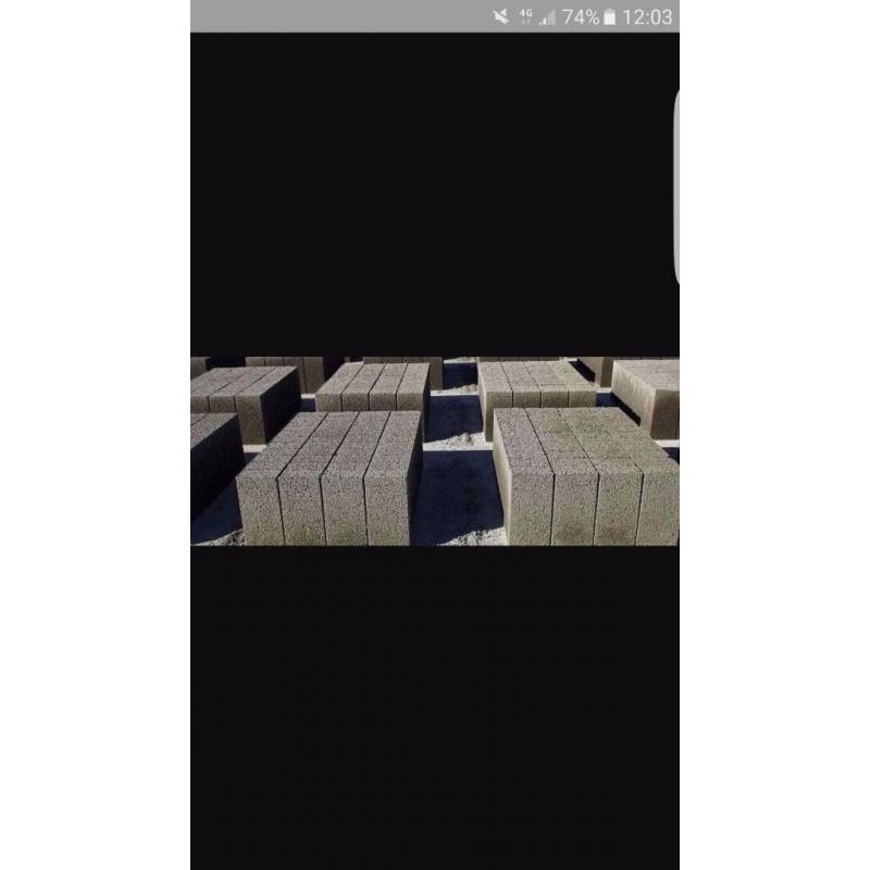 12 Concrete Blocks for sale