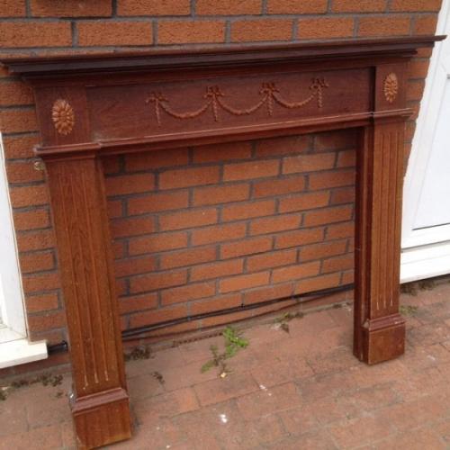 Fire surround plus marble insert