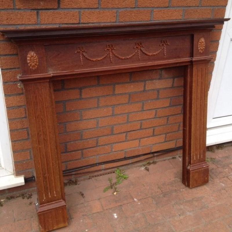 Fire surround plus marble insert