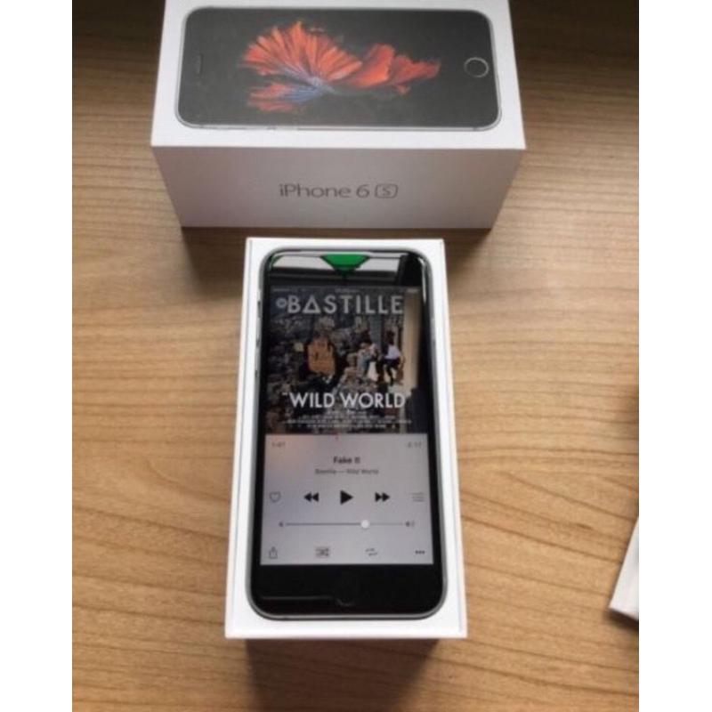 Apple IPhone 6s Space Grey 16Gb Boxed Excellent Condition 8 Month Warranty