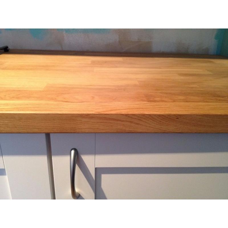 Brand new in boxes, OAK KITCHEN WORKTOPS x 3.