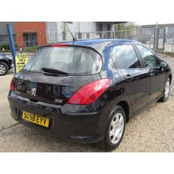 Peugeot 308 1.6 HDi S 5dr FREE WARRANTY+long mot