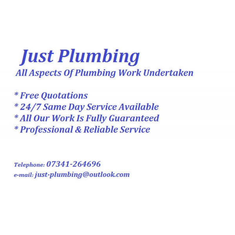 Just Plumbing - Plumbing - Heating - Bathrooms - Showers