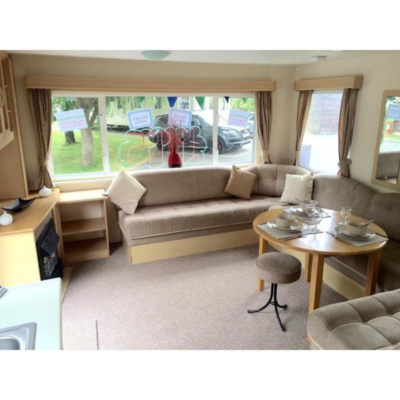 CHEAP STATIC CARAVAN ISLE OF WIGHT 12 MOTH SEASON FINANCE AVAILABLE NEAR THORNESS BAY & LOWER HYDE