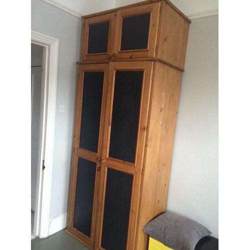 Wardrobe solid wood