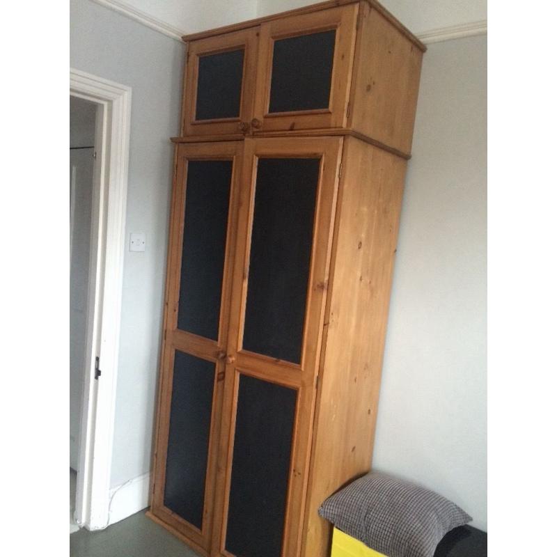 Wardrobe solid wood