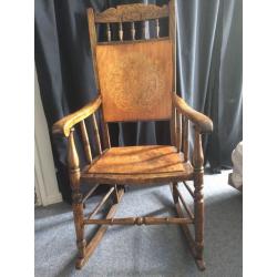 Antique / Vintage wooden rocking chair