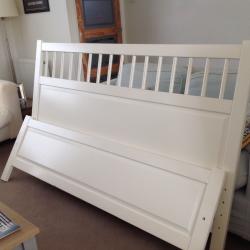 King size bed - IKEA HEMNES with mattress