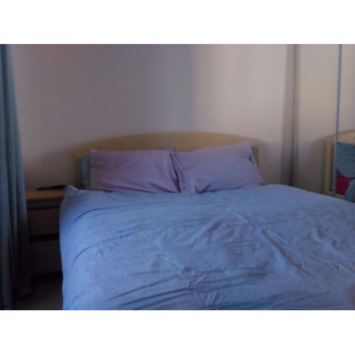 Festival let. Spacious double bedroom in quiet flat close to city centre.
