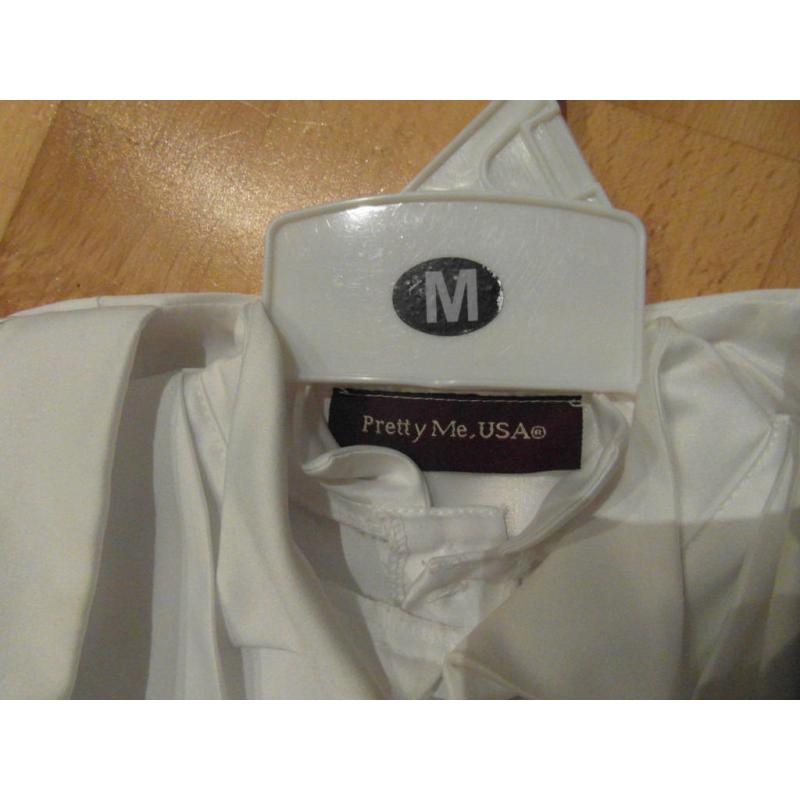 White Christening Baby Outfit With a Cap