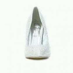 Sliver high heels