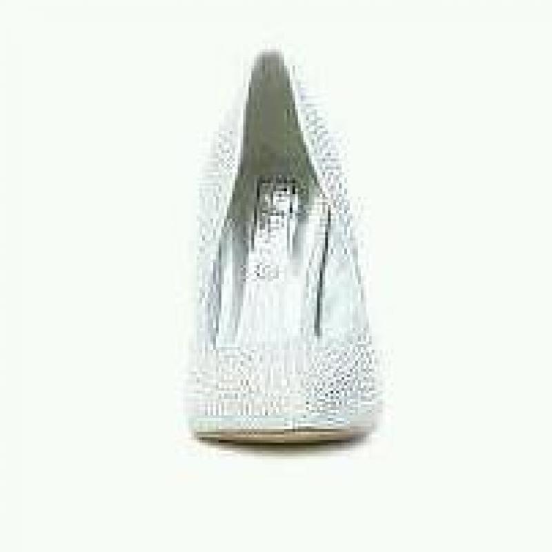 Sliver high heels