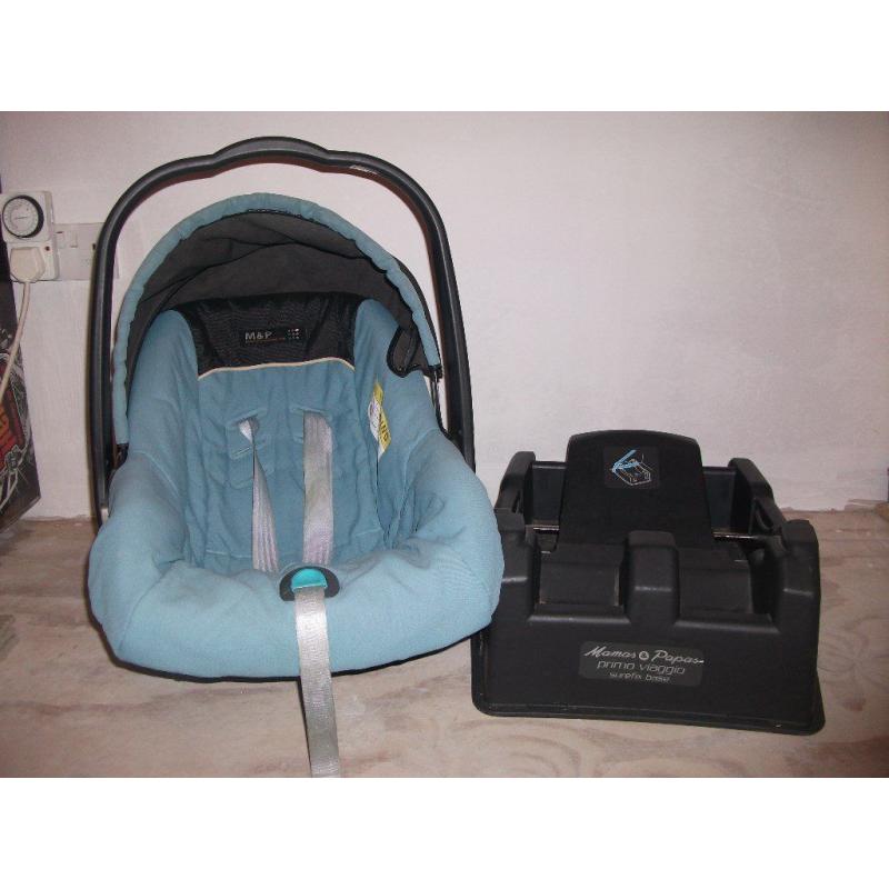 MAMAS and PAPAS car seat